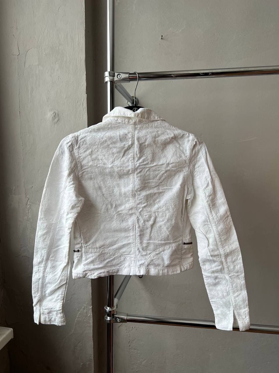 Versace Jeans Couture ARCHIVAL 90’S VERSACE JEANS COUTURE AVANTGARDE ZIP JACKET 32 Size XXS / US 00 / IT 34 - 13 Thumbnail