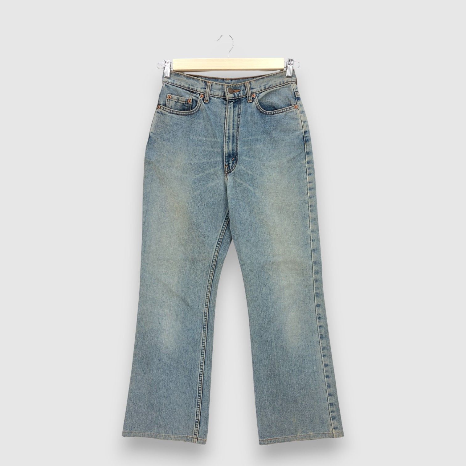Levi's Vintage Levis Bell Bottom Jeans Levi's Flare Boot Cut Denim Size 28" / US 6 / IT 42 - 1 Thumbnail