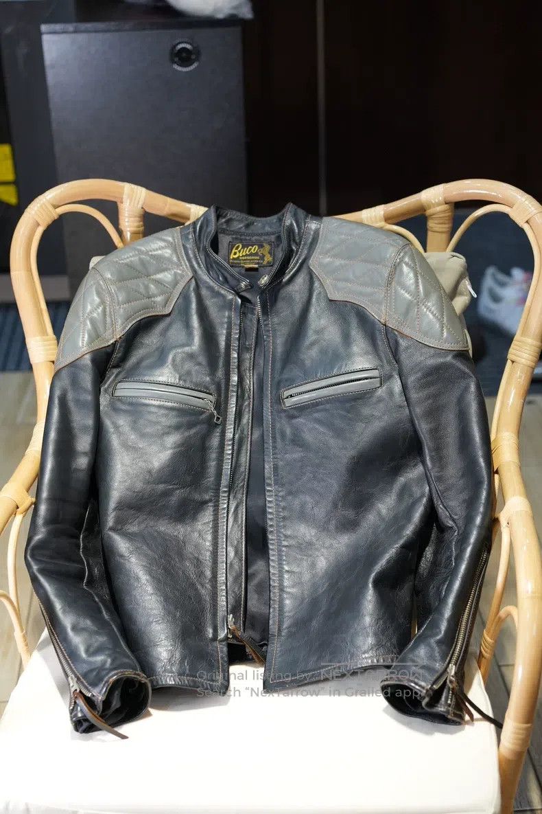 Buco Buco J100 leather jacket Size US S / EU 44-46 / 1 - 1 Thumbnail