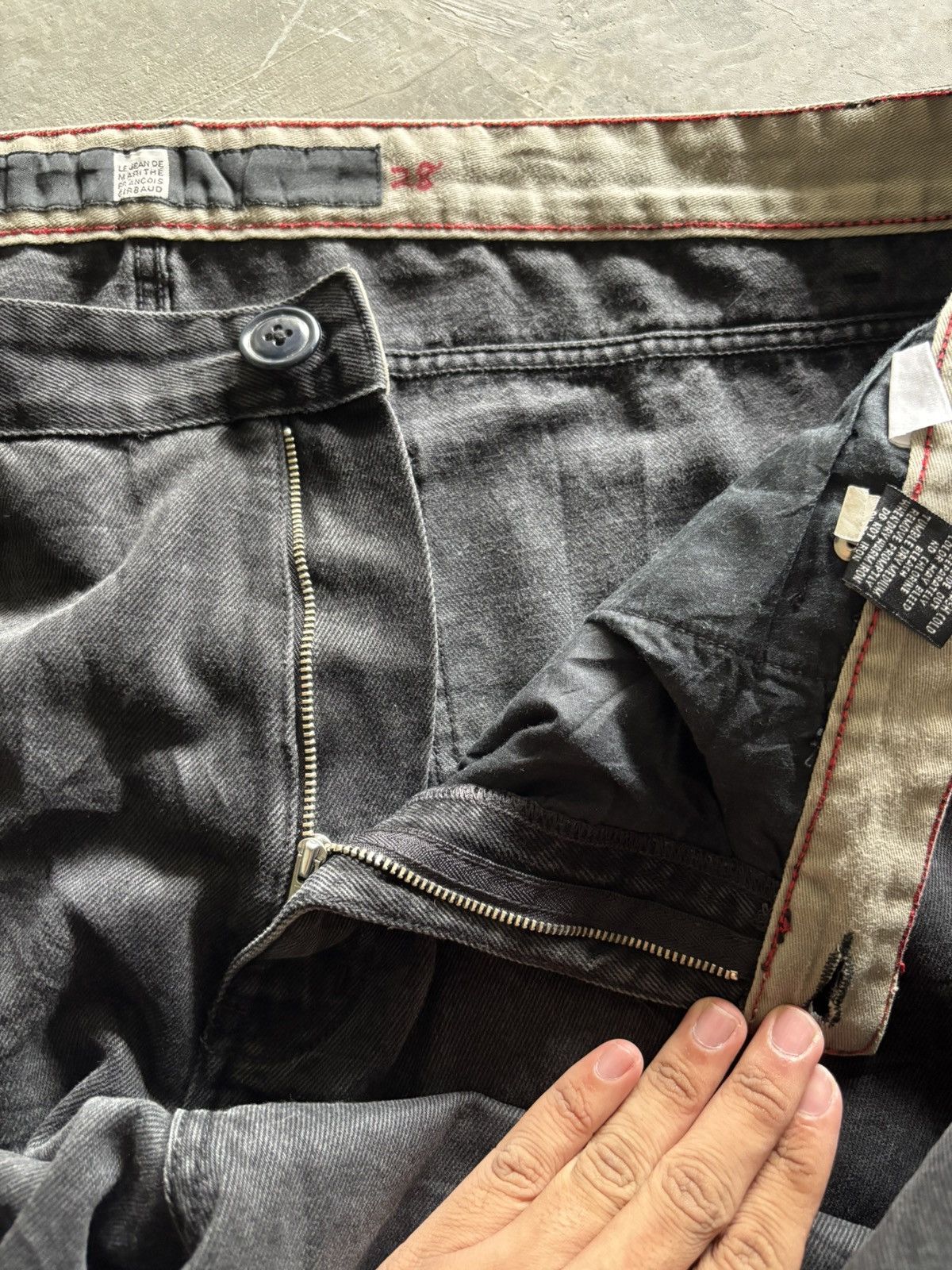 Marithe + Francois Girbaud BAGGY MARITHE FRANCOIS GIRBAUD Y2K JEANS Size US 44 / EU 60 - 4 Thumbnail