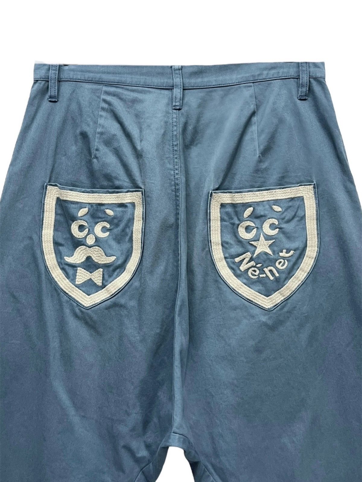 Issey Miyake NE-NET Drop Crotch Pants Miyake Naturalist Obsession Design Size US 30 / EU 46 - 1 Thumbnail