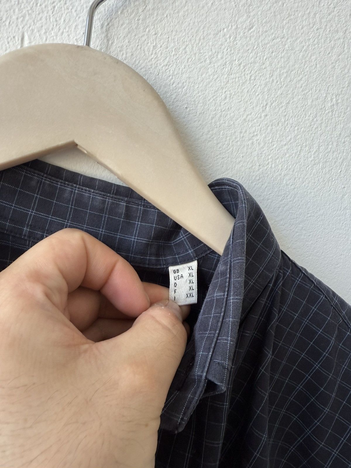 Burberry Thomas Burberry Vintage Mens Chek Shirts Size US XL / EU 56 / 4 - 7 Thumbnail