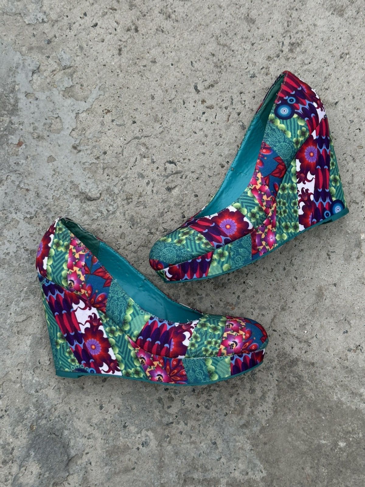 Hypebeast Vintage Japanese Style Desigual Women’s High Heels Shoes 38 Size US 8 / IT 38 - 9 Thumbnail