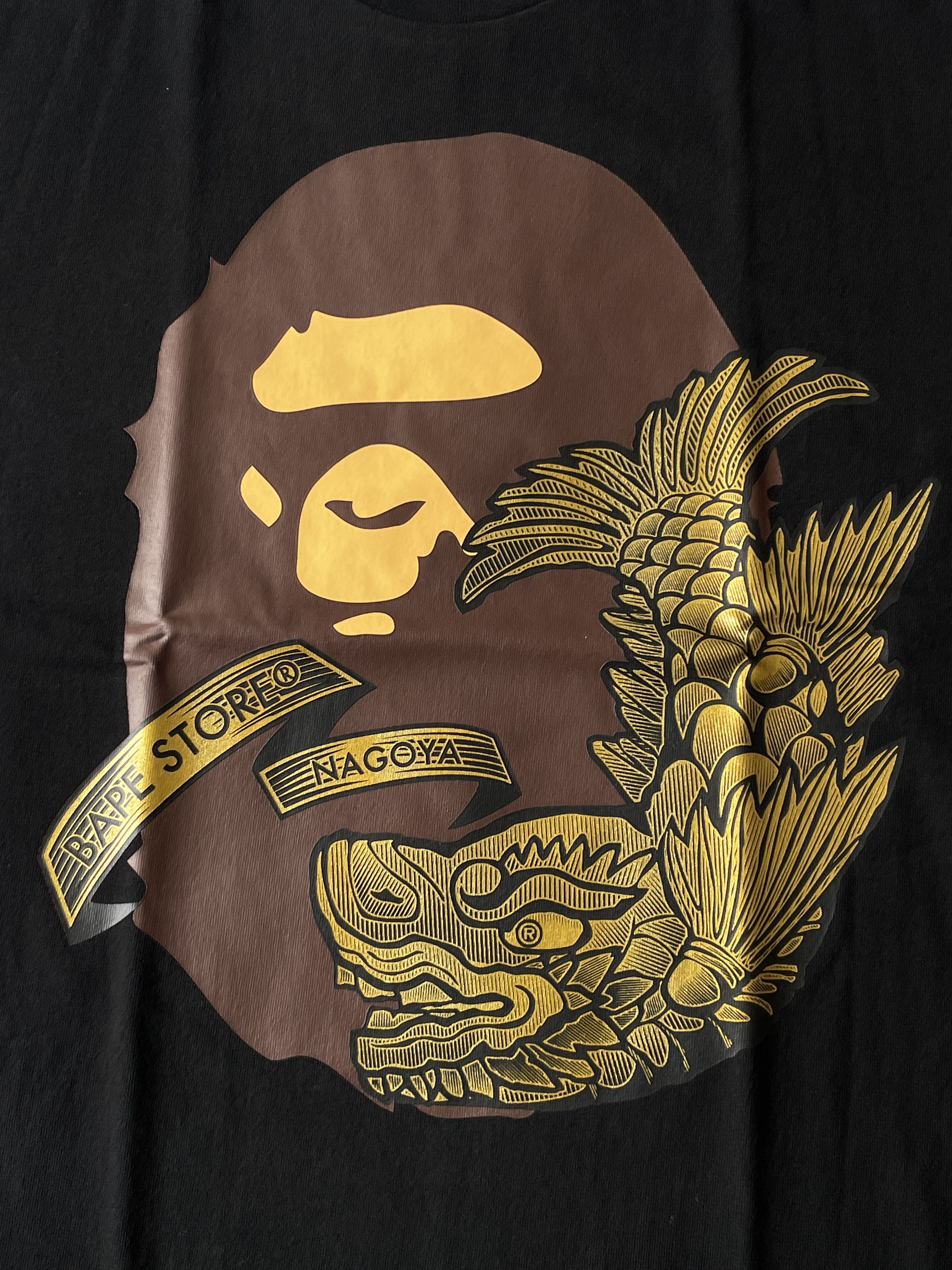 Bape BAPE STORE NAGOYA TEE (BAPE NAGOYA STORE EXCLUSIVE) Size US L / EU 52-54 / 3 - 3 Thumbnail