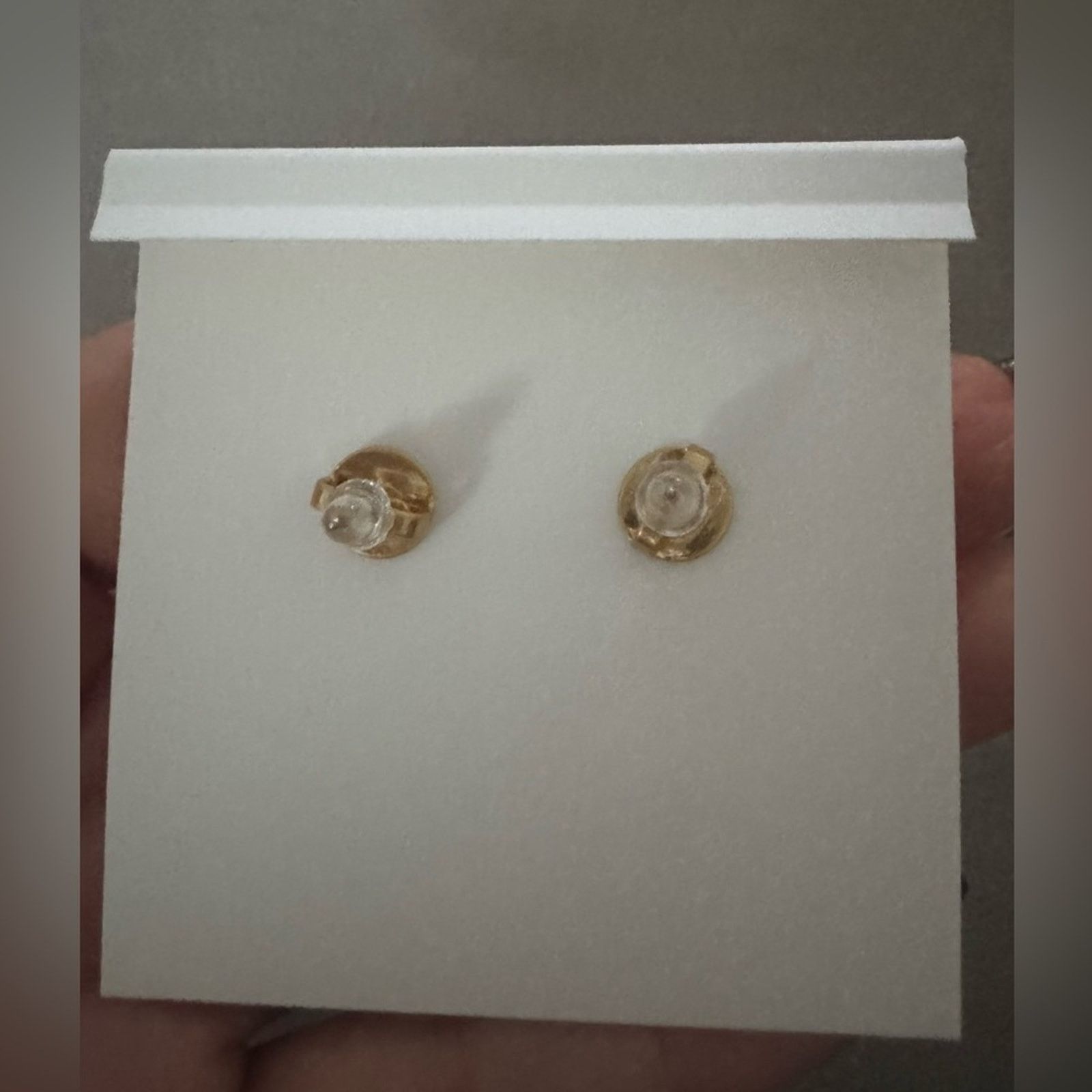 Tory Burch NEW Tory Burch $148 Gold and Pink Crystal Heart Earrings Size ONE SIZE - 3 Thumbnail