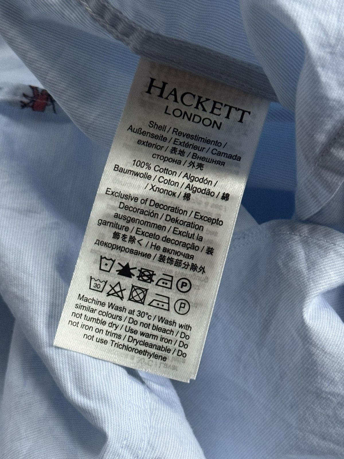 Hackett Hackett London M all printed sailor theme shirt button up Size US M / EU 48-50 / 2 - 8 Thumbnail