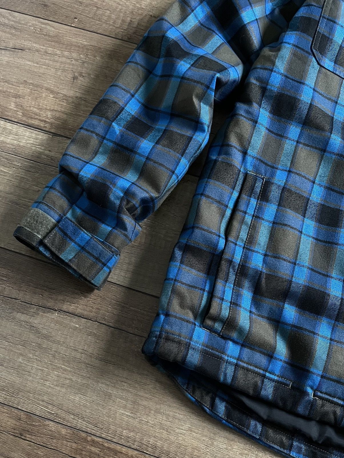 Burton Burton Dryride Snowboard Hooded Checkered Flannel Jacket Size S / US 4 / IT 40 - 5 Thumbnail