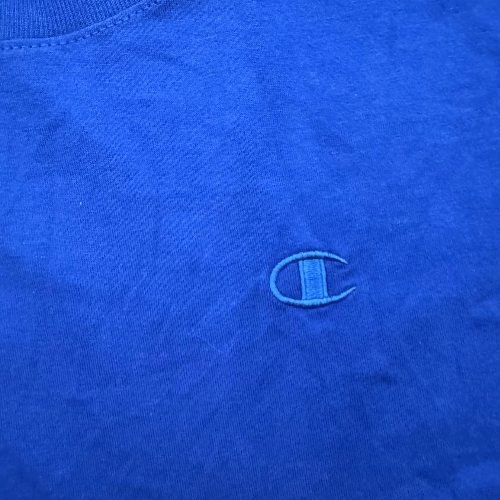 Champion Champion Shirt Mens XL Blue Surf The Web Athletic Tee Embroidered Logo Cotton Size US XL / EU 56 / 4 - 2 Thumbnail
