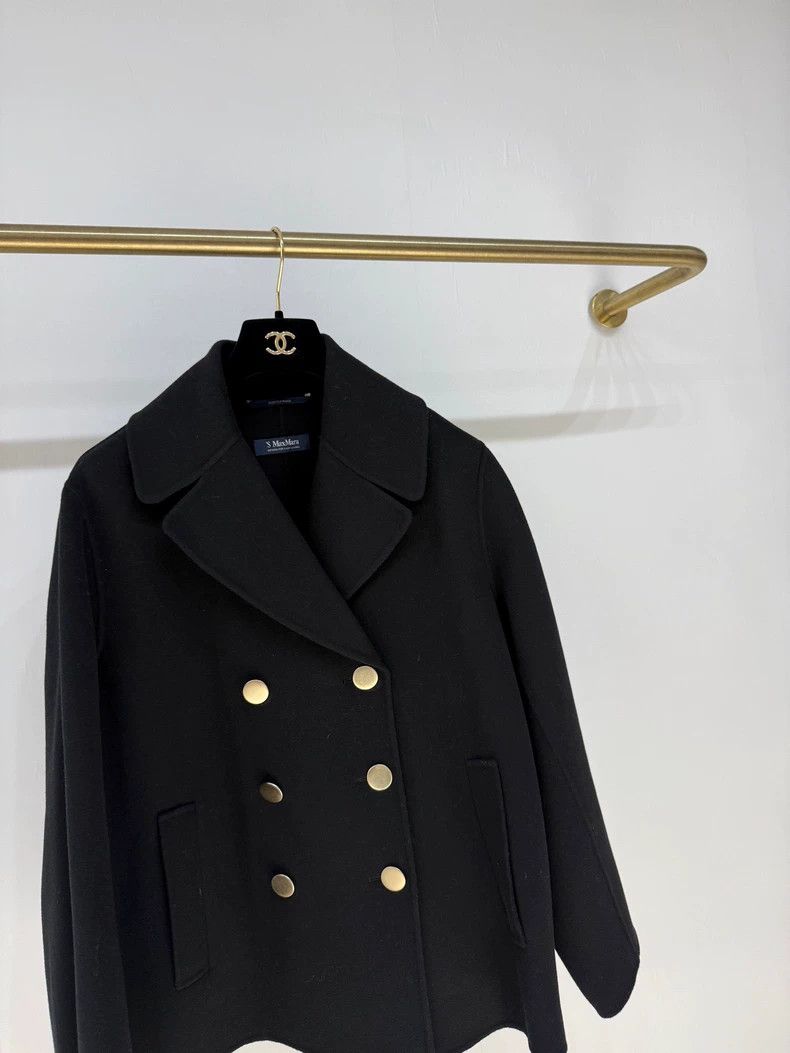 Max Mara Max Mara Double-breasted sheepwool overcoat Size XL / US 12-14 / IT 48-50 - 3 Thumbnail