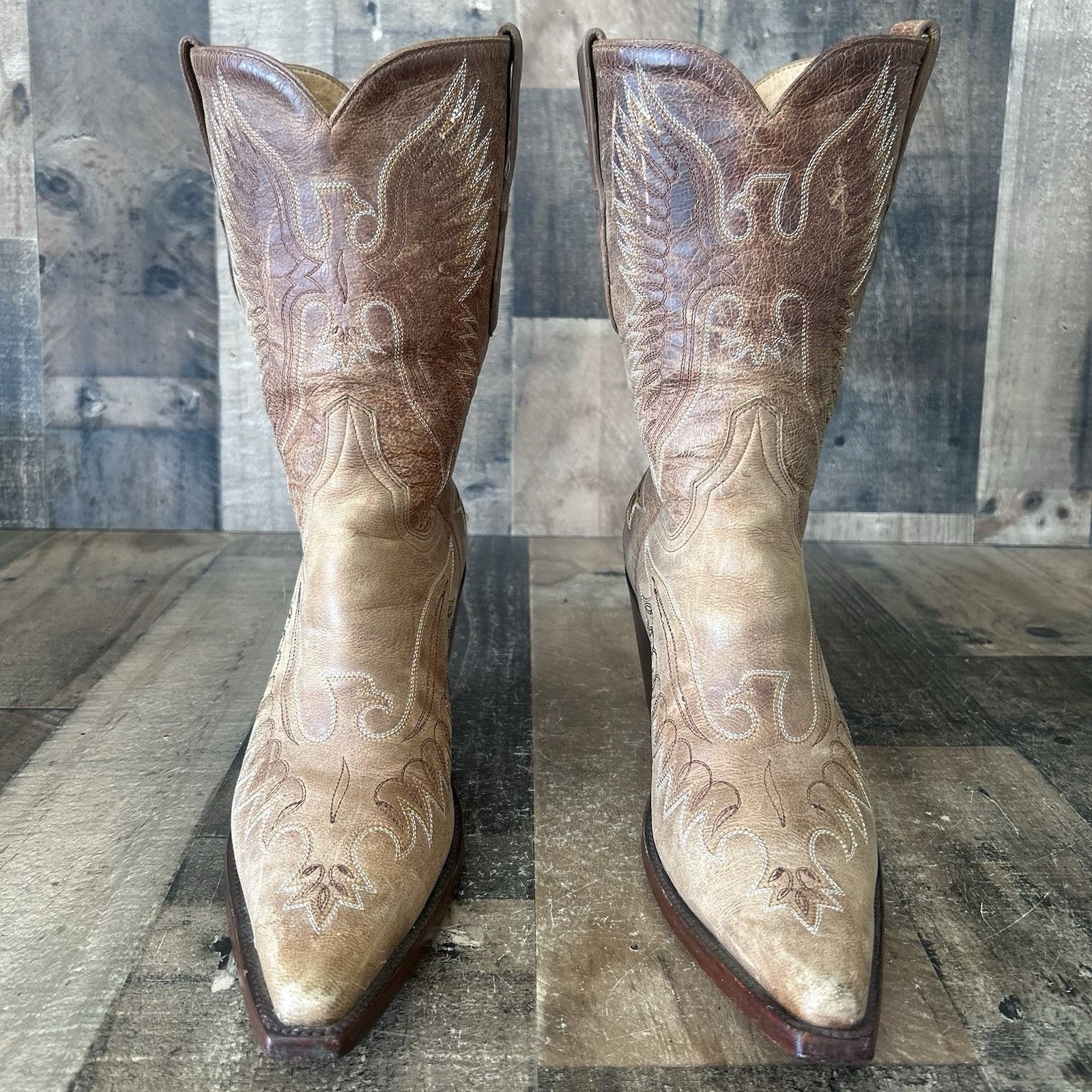 Old Gringo Old Gringo Pointed Toe Eagle Western Cowboy Boots Womens 9 B Size US 9 / IT 39 - 3 Thumbnail