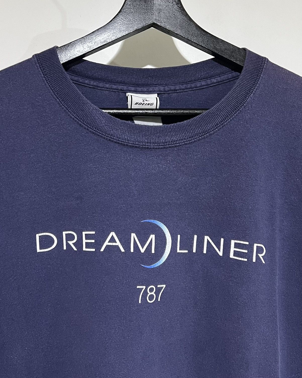 Vintage Faded Vintage Boeing 787 Dream Liner Tees Size US XXL / EU 58 / 5 - 1 Thumbnail