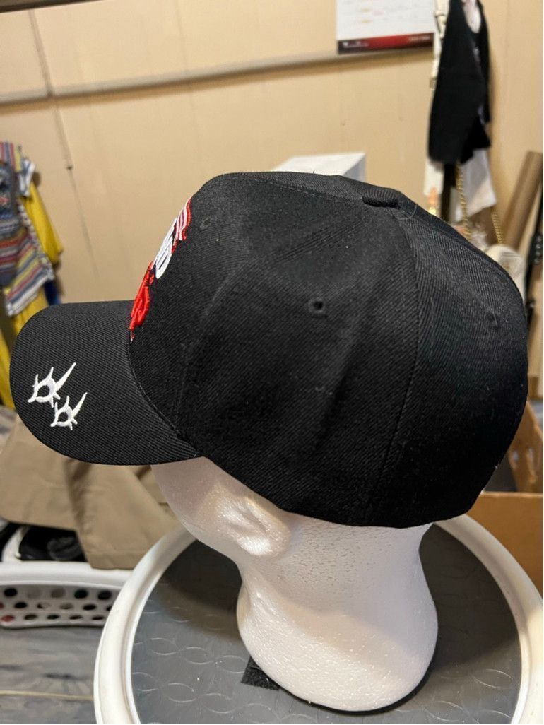 The Unbranded Brand Men's Unbranded Black Red White I Stand With Trump Hat Size ONE SIZE - 2 Thumbnail