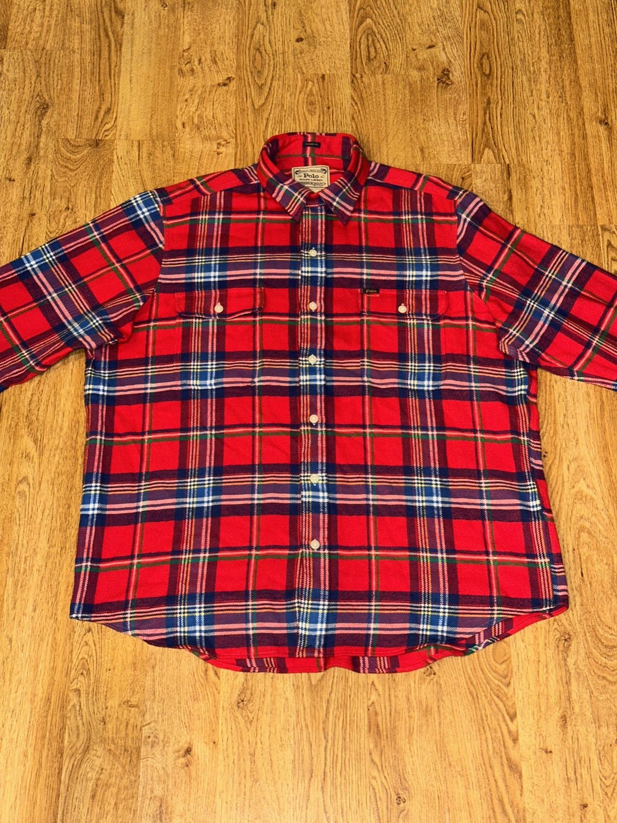 Polo Ralph Lauren POLO Ralph Lauren Lumberjack Flannel Button Down Flannel XL Size US XL / EU 56 / 4 - 7 Thumbnail