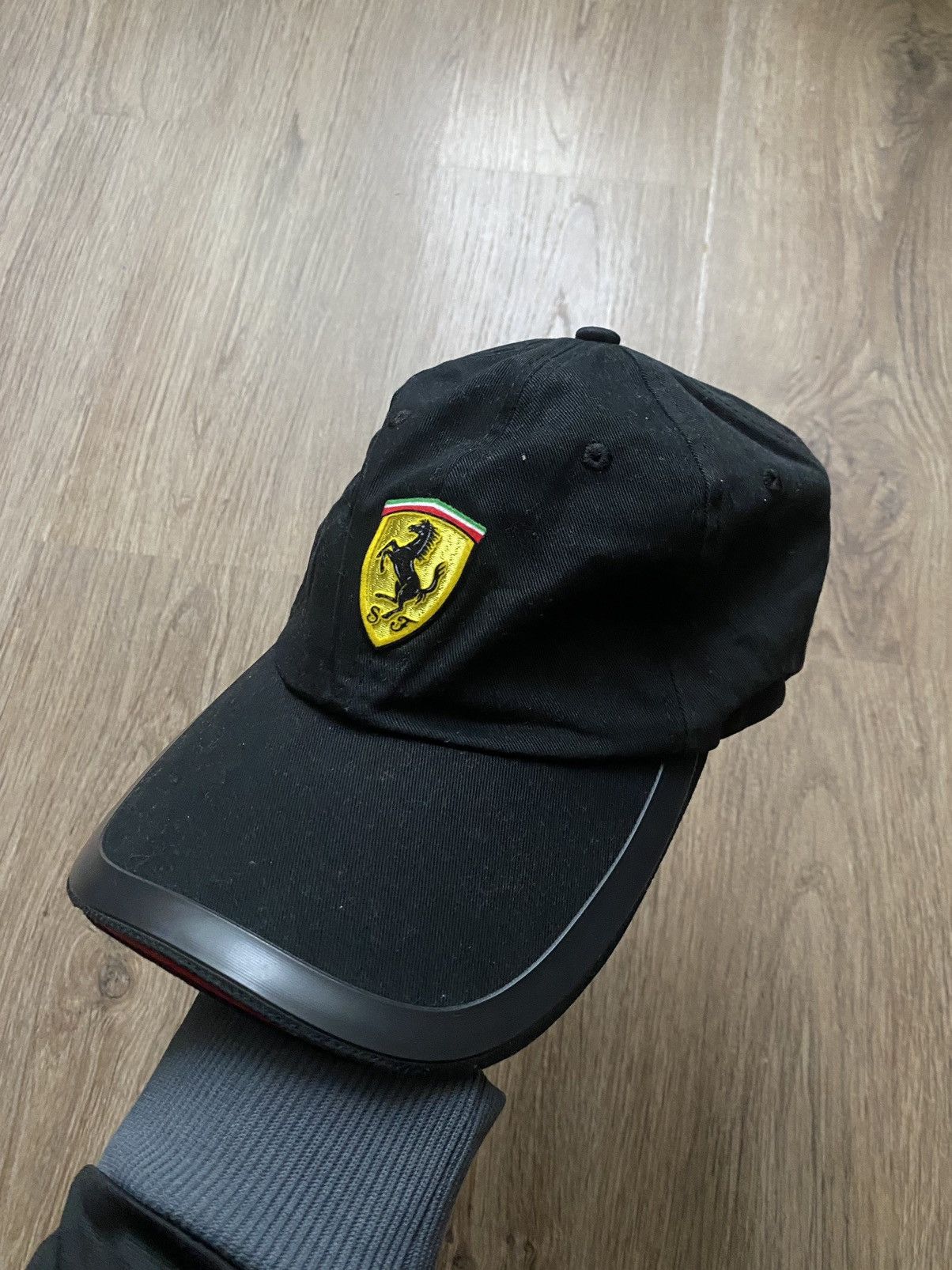 Ferrari × Vintage Vintage F-1 Ferarri Schumacher Racing Cap Y2K Os Size ONE SIZE - 2 Thumbnail