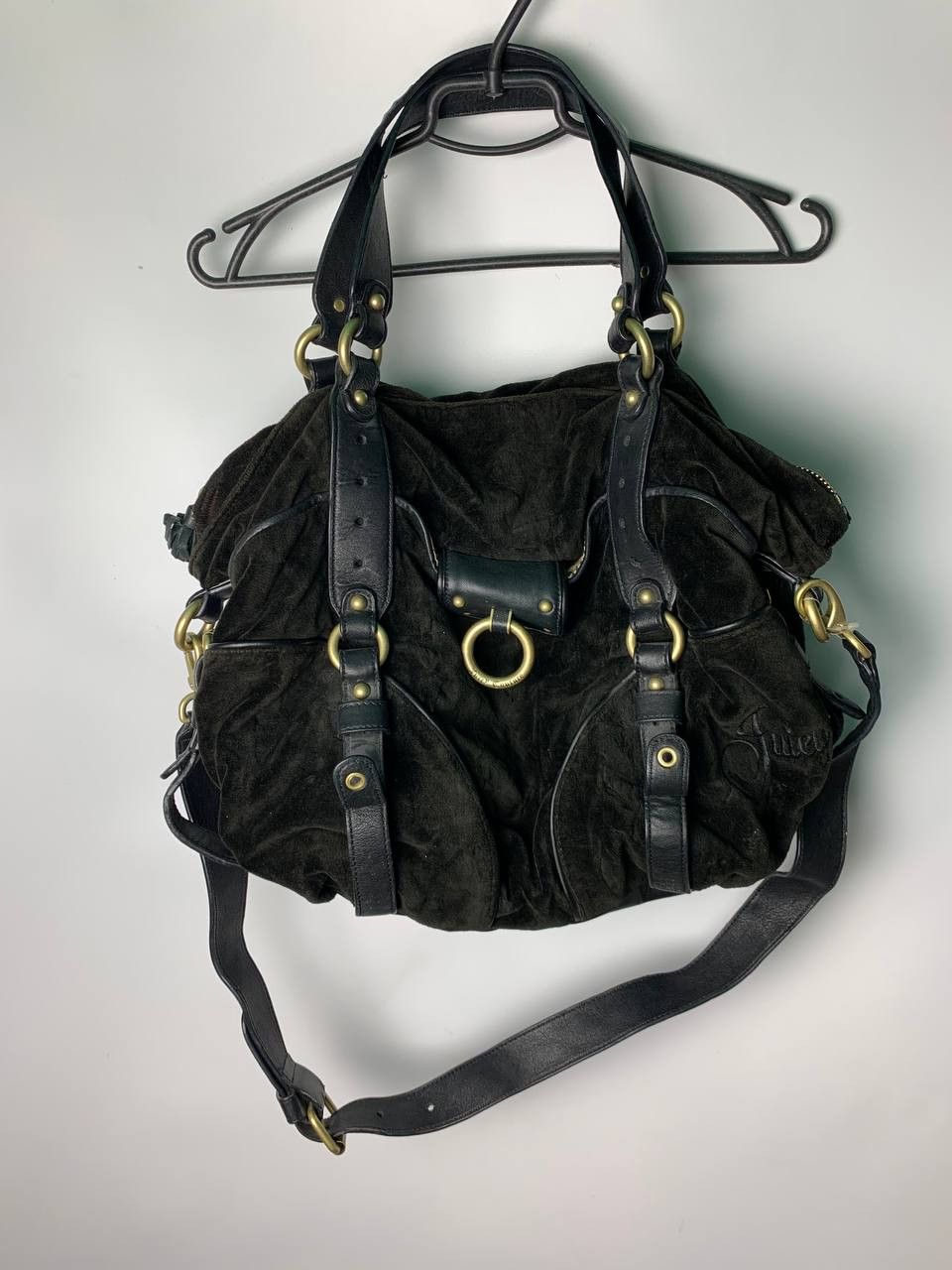 Juicy Couture VINTAGE Streetwear Y2K VELOUR JUICY COUTURE 2000s BAG Size ONE SIZE - 1 Thumbnail