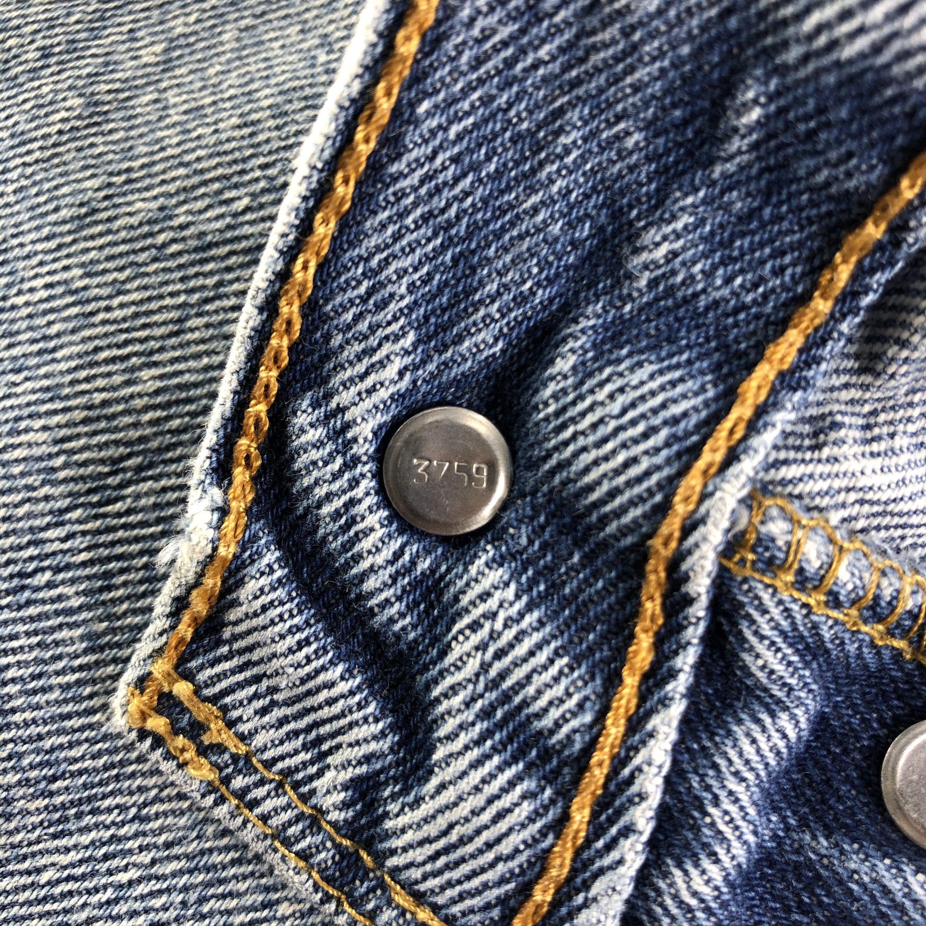 Levi's Vintage Blue Wash Levis 501 Jeans-J3070 Size US 35 - 9 Thumbnail