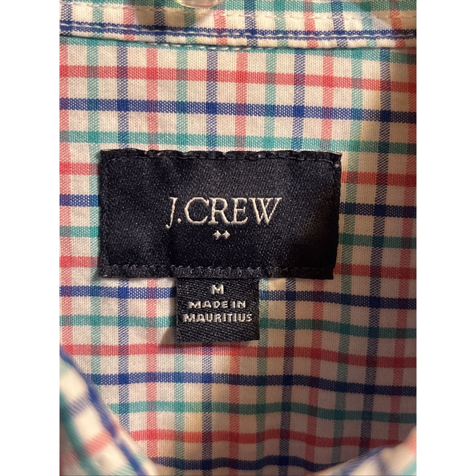 J.Crew J Crew Men’s Multicolored Checkered LS Button Shirt Size M Size US M / EU 48-50 / 2 - 3 Thumbnail
