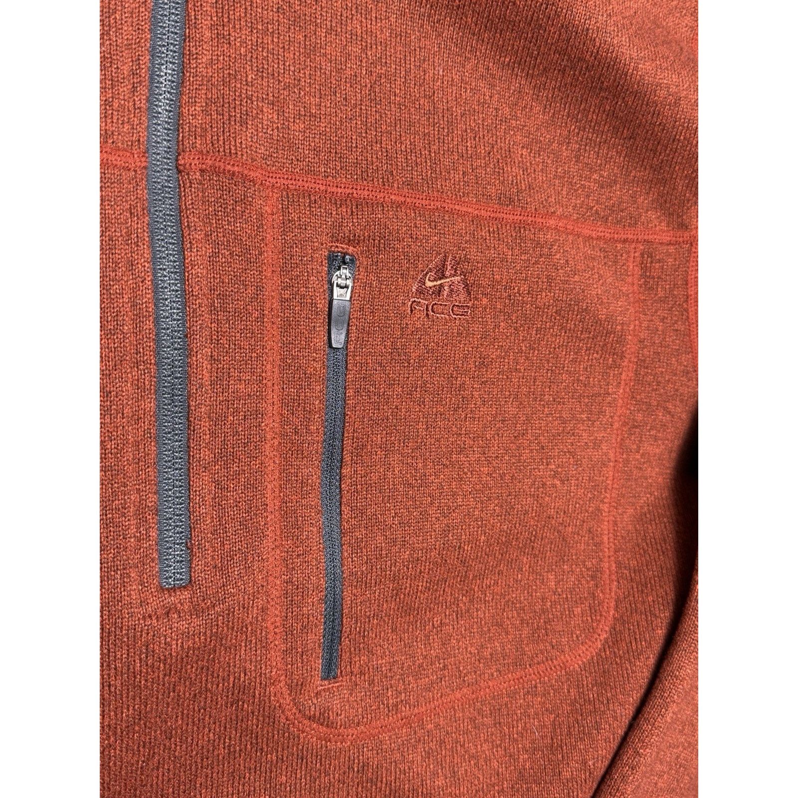 Nike Nike ACG Vintage Quarter Zip Pullover Sweater Jacket Large Size US L / EU 52-54 / 3 - 2 Thumbnail