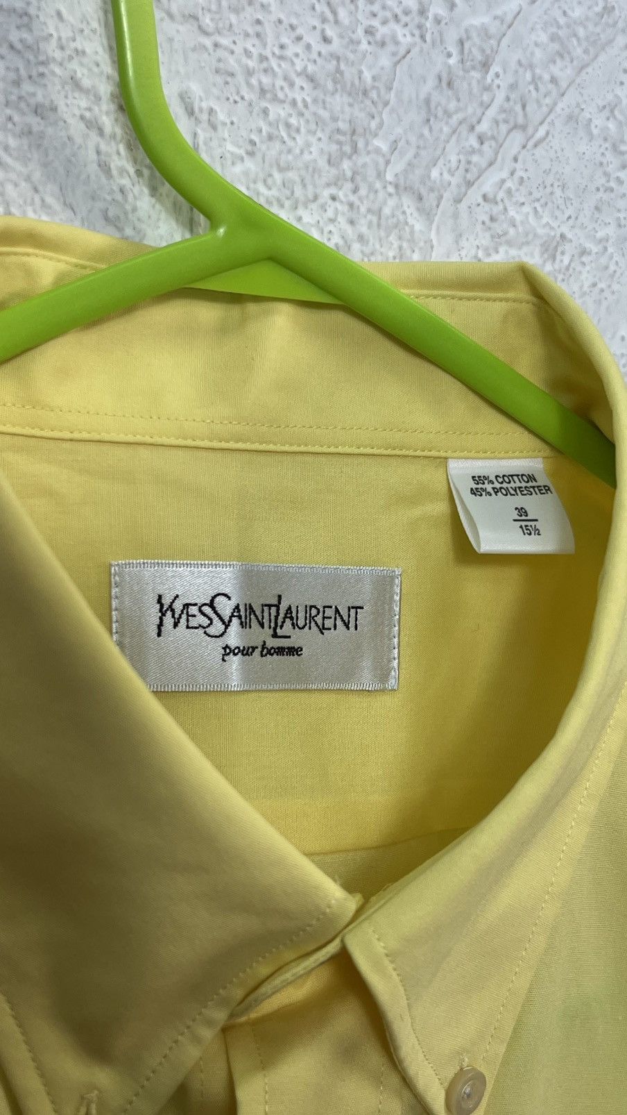 Yves Saint Laurent Ysl vintage yellow pocket shirt Size US M / EU 48-50 / 2 - 4 Thumbnail