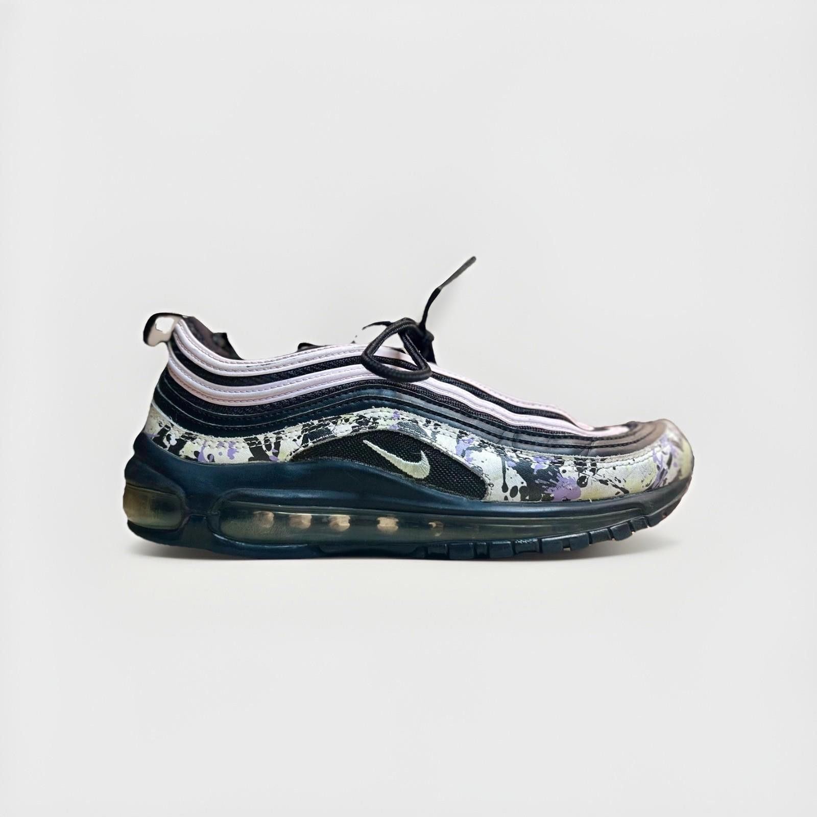 Nike Nike Air Max 97 Women 7 multicolor Paint Splatter CZ0990-100 Size US 7 / IT 37 - 1 Thumbnail