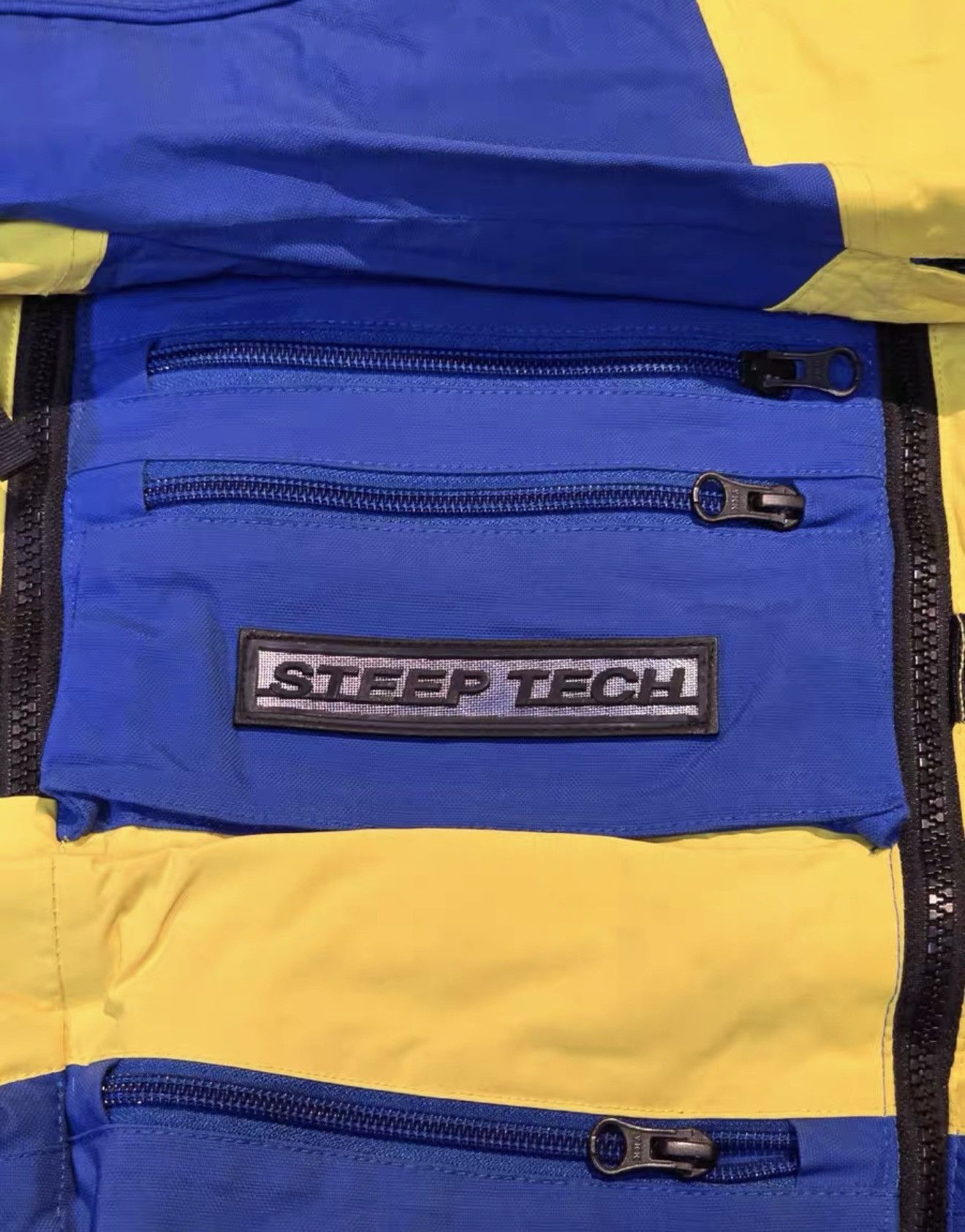Supreme × The North Face Supreme tnf steep tech blue yellow north face hooded jacket Size US L / EU 52-54 / 3 - 5 Thumbnail