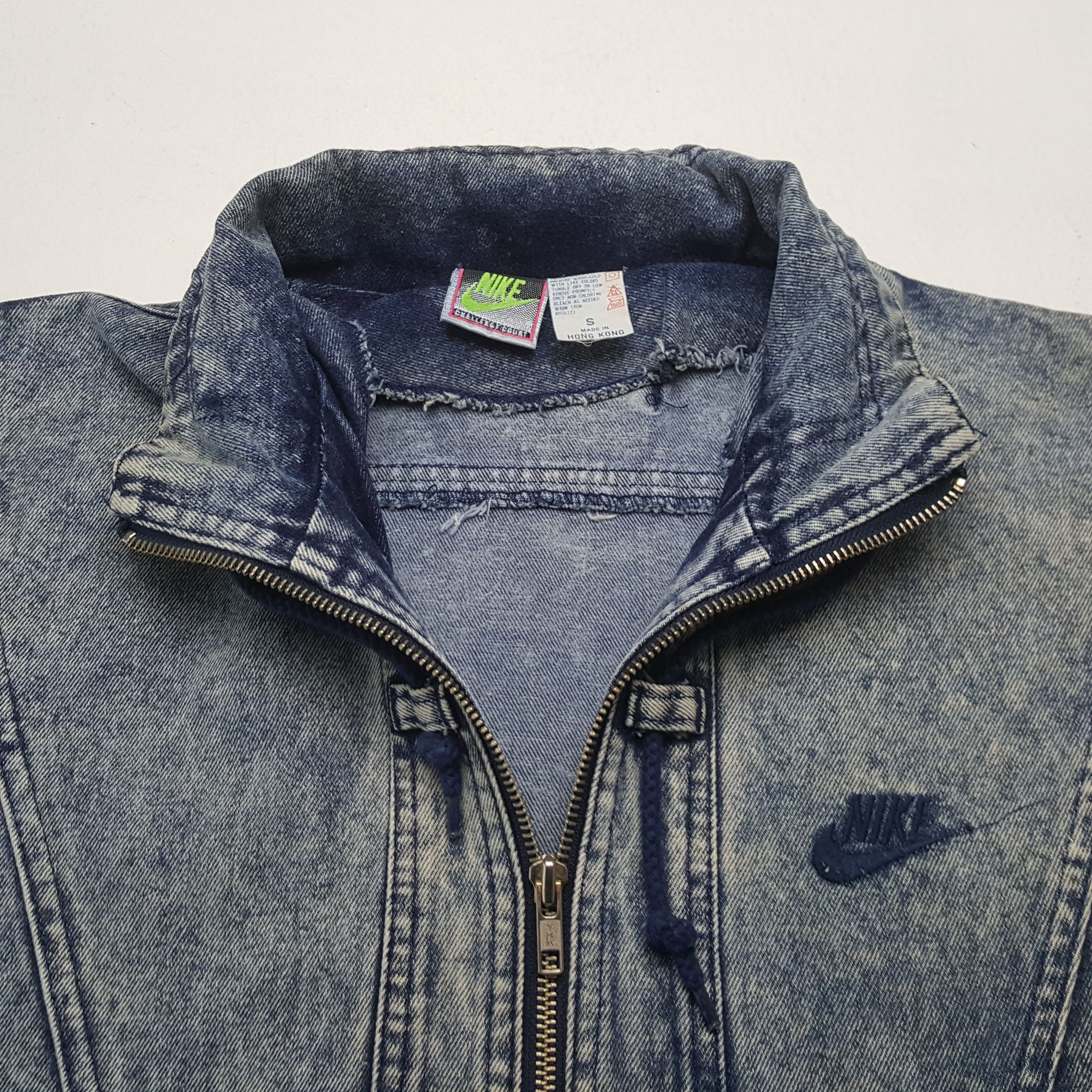 Nike Vintage Nike Challenge Court Denim Style Jacket C313N17 Size US L / EU 52-54 / 3 - 4 Thumbnail