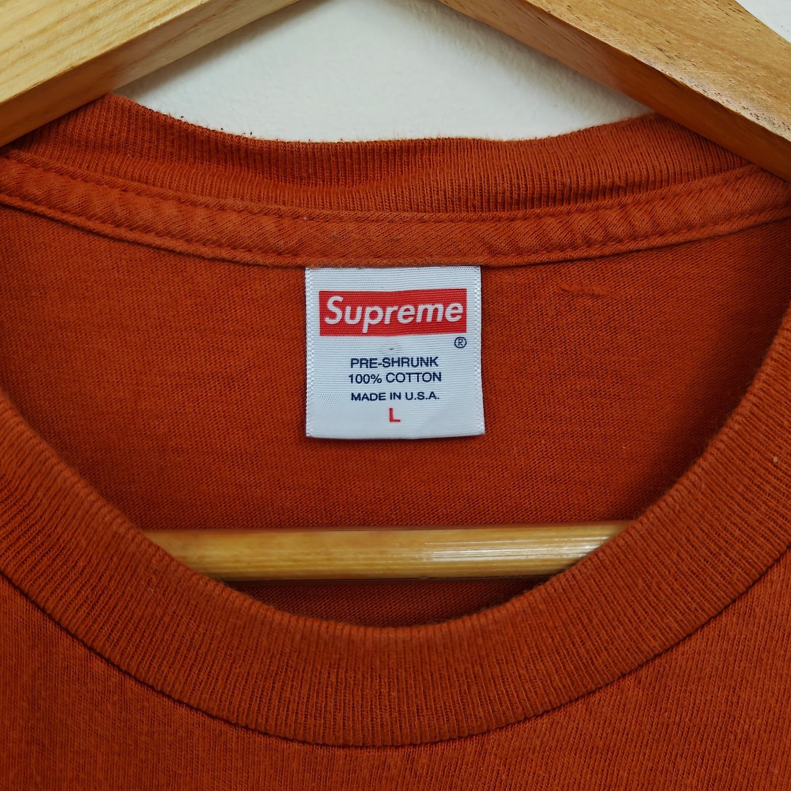Supreme Supreme Orange Horse Riders Graphic Tee Made in USA Large Size US L / EU 52-54 / 3 - 4 Thumbnail