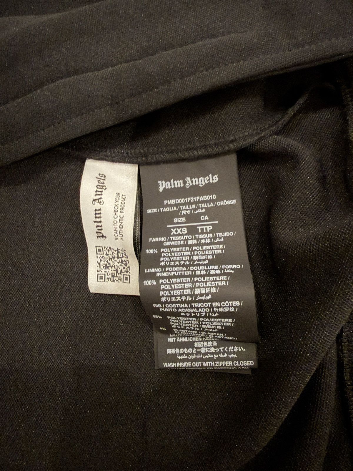 Palm Angels Palm Angels Classic Track Jacket Size US XXS / EU 40 - 5 Thumbnail
