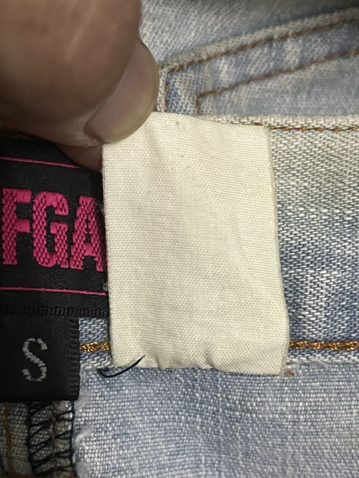 If Six Was Nine Vintage Japanese Brand Blue Wash Style Flare Jeans Size US 29 - 9 Thumbnail