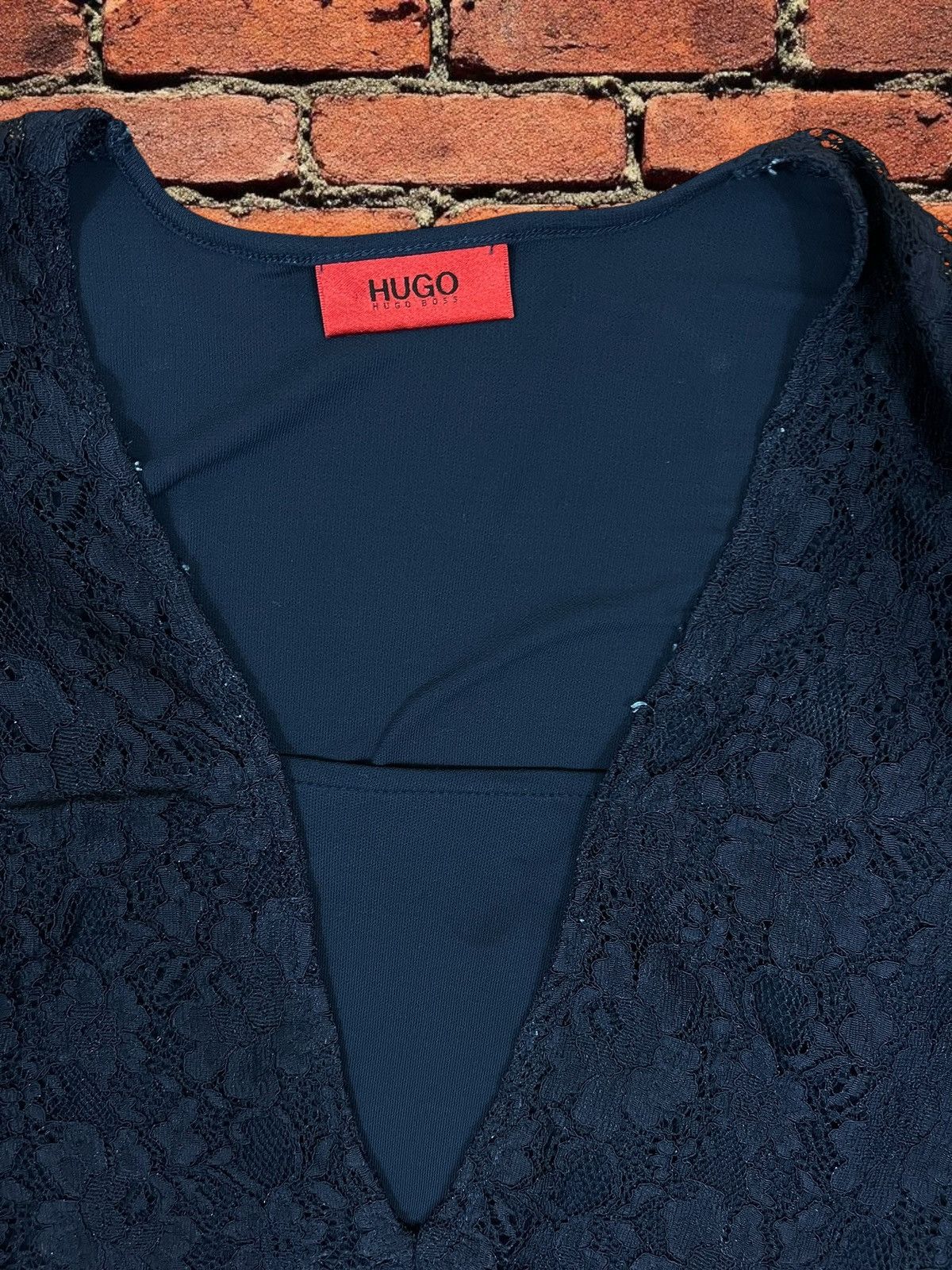 Hugo HUGO women’s navy blouse size M Size M / US 6-8 / IT 42-44 - 5 Thumbnail
