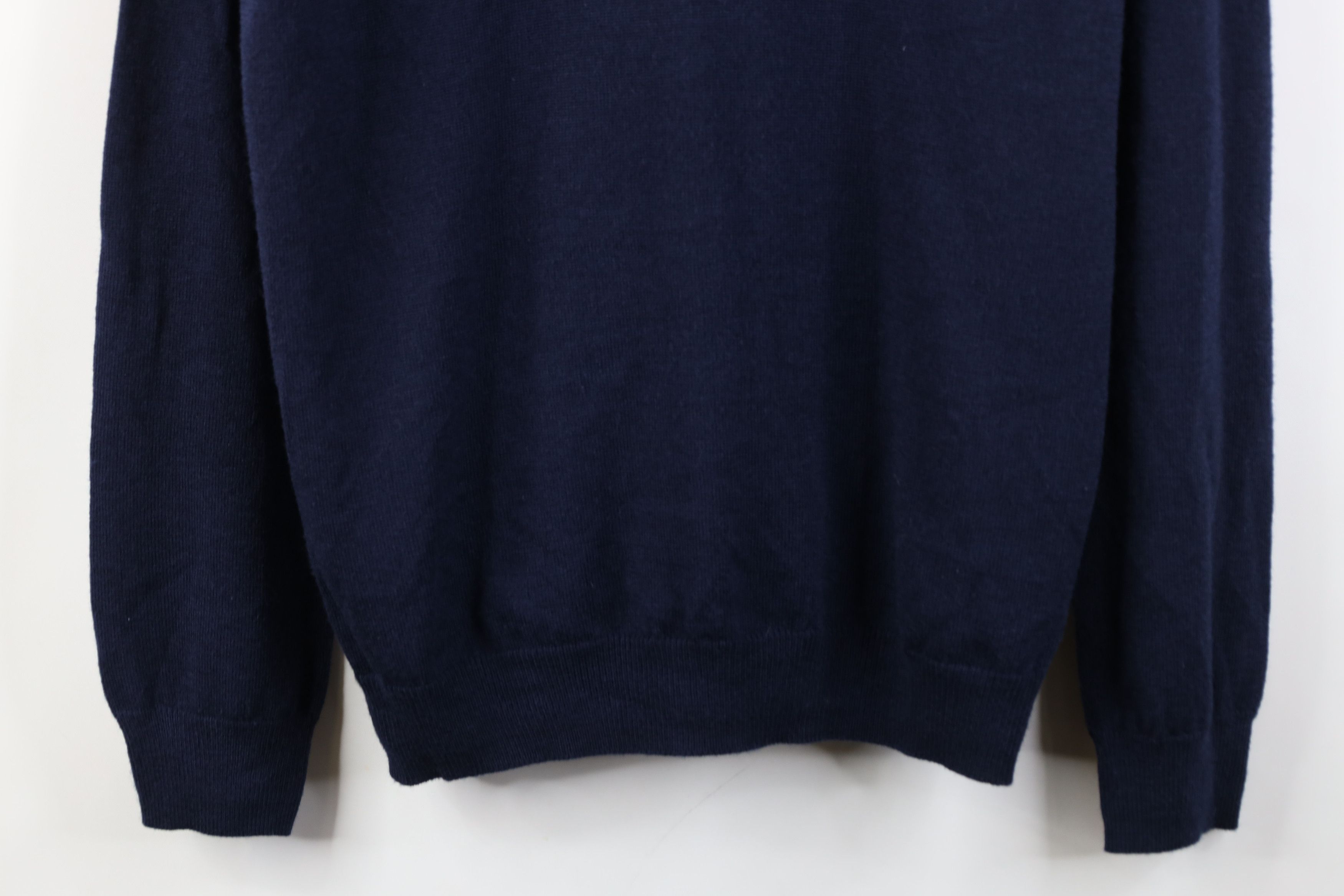 Gap Vintage Y2K Gap Fine Merino Knit V-Neck Sweater Navy Blue Size US S / EU 44-46 / 1 - 3 Thumbnail