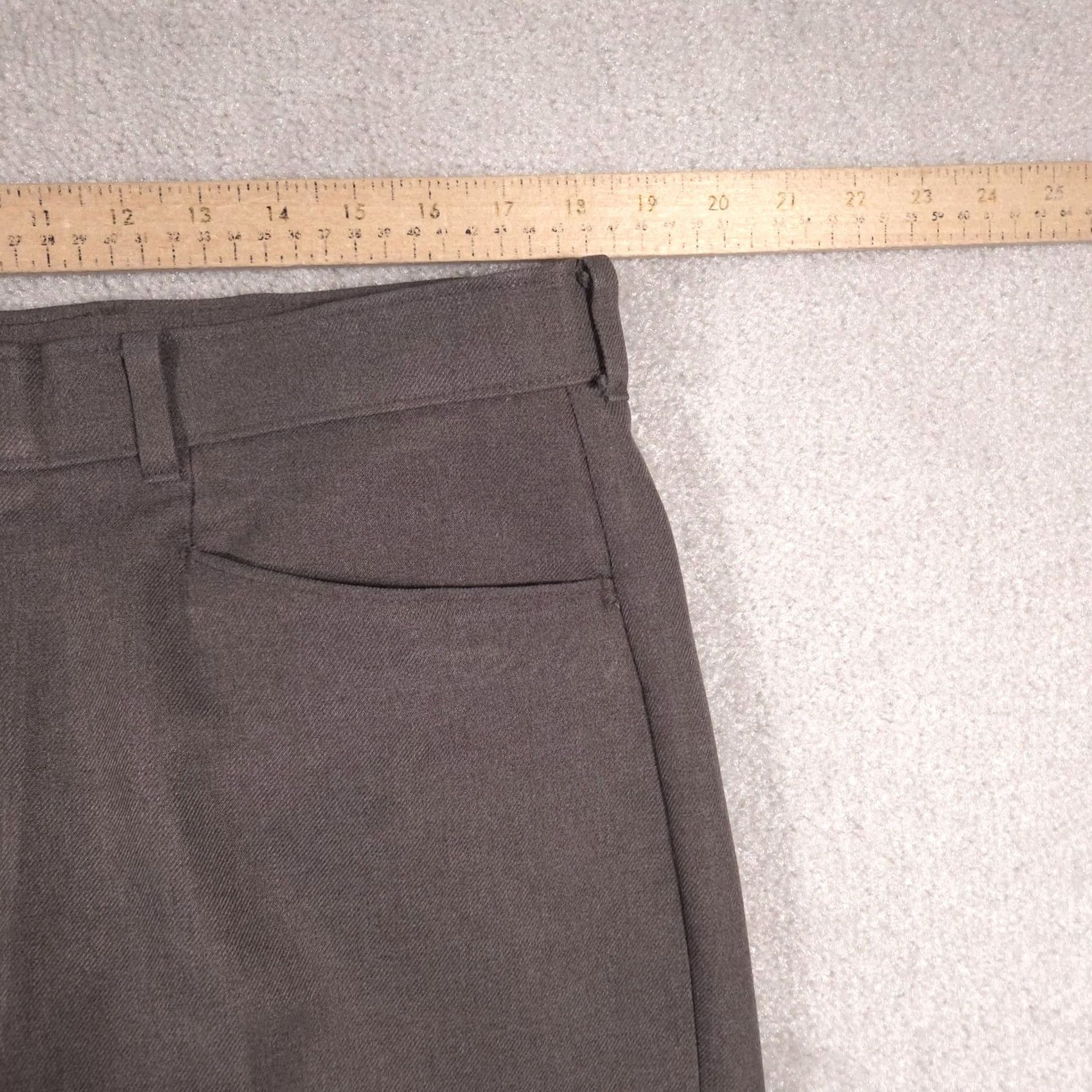 Levi's VINTAGE Levi's Action Slacks Pants Mens 36x29 Gray Dress Polyester Straight Leg Mens Size US 36 / EU 52 - 7 Thumbnail