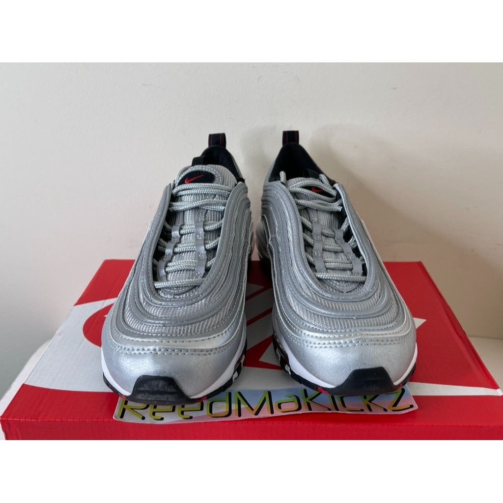 Nike Nike Air Max 97 Silver Bullet 2022 GS 5Y Size US 5 / EU 37 - 2 Thumbnail