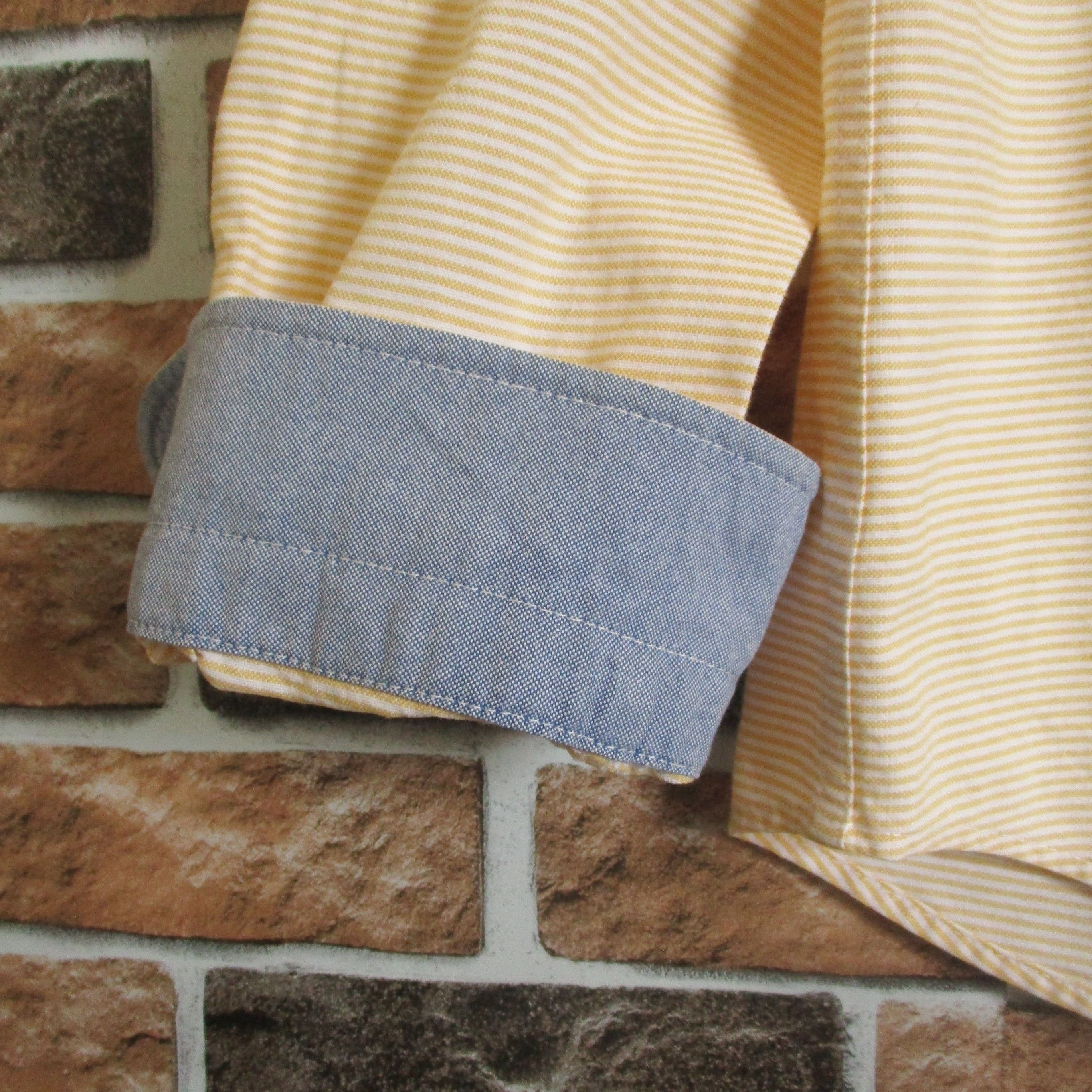 Kansai Yamamoto Up To You Striped Cotton Pleated Shirt Size US M / EU 48-50 / 2 - 6 Thumbnail