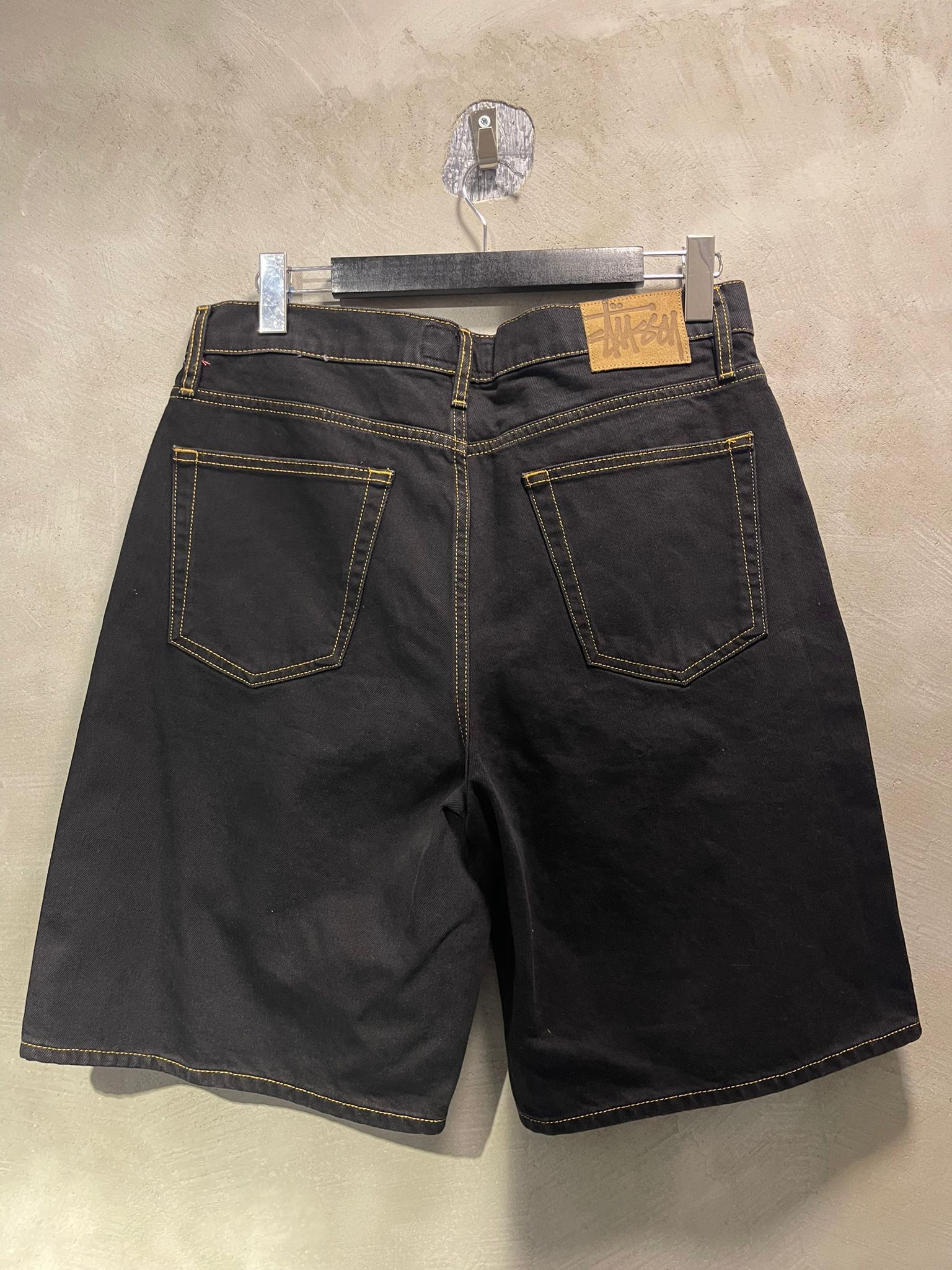 Stussy Stussy Big Ol Jean Shorts Black Size US 32 / EU 48 - 2 Thumbnail