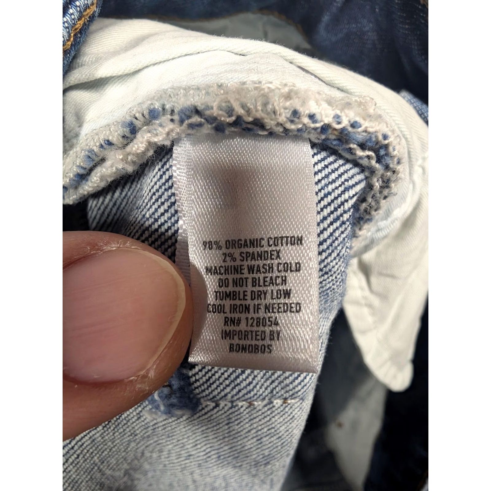 Bonobos Bonobos Jeans Mens 30x30 Blue Slim Straight Stretch Denim Medium Wash Pants Size US 30 / EU 46 - 6 Thumbnail