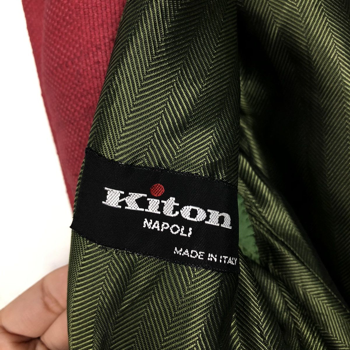 Japanese Brand 📌Vintage Long Jacket Kiton Napoli Made in Italy Size US M / EU 48-50 / 2 - 19 Thumbnail