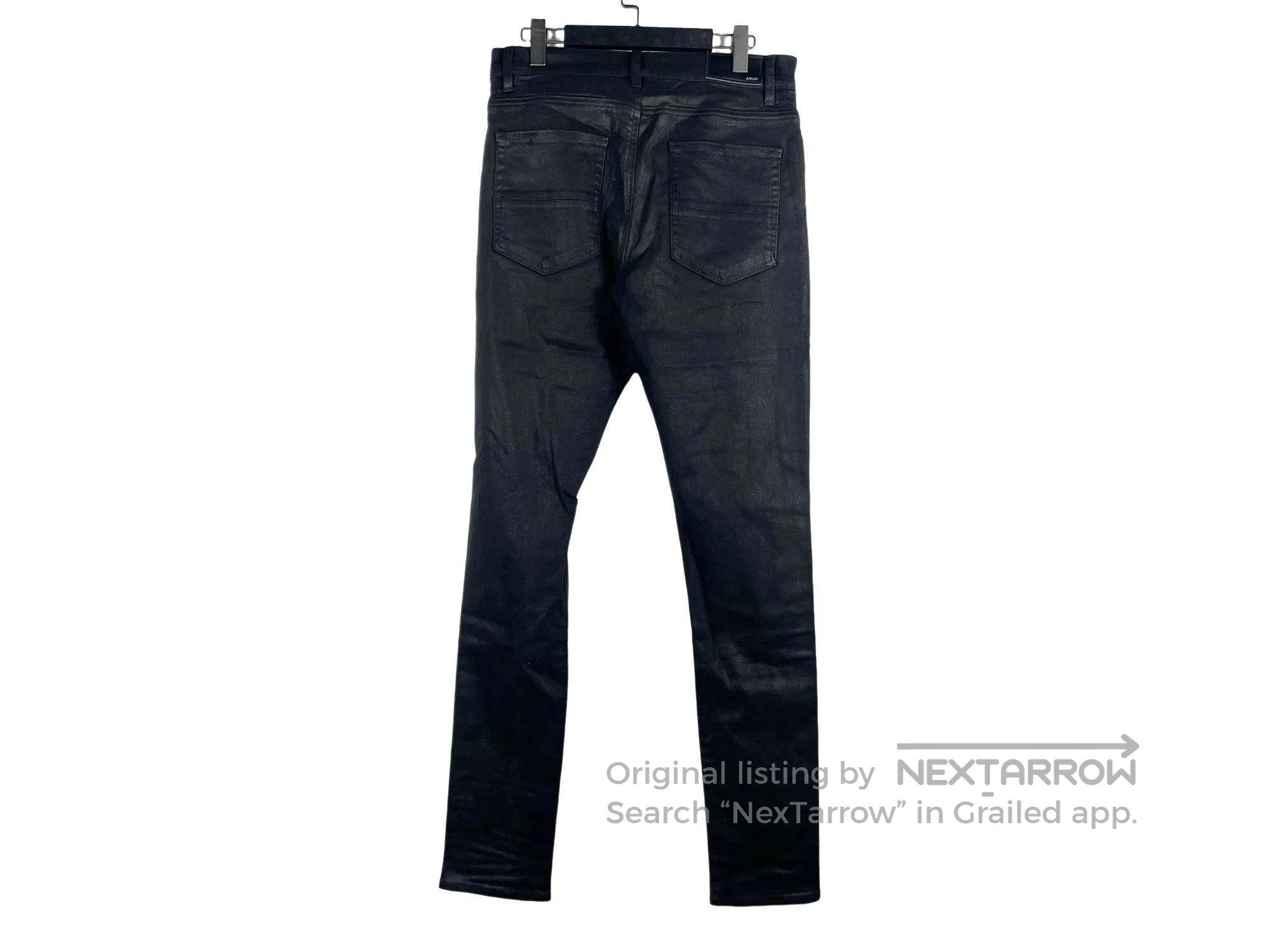 Amiri Amiri size S Wax Knee Destroyed Jeans Size US 27 - 2 Thumbnail