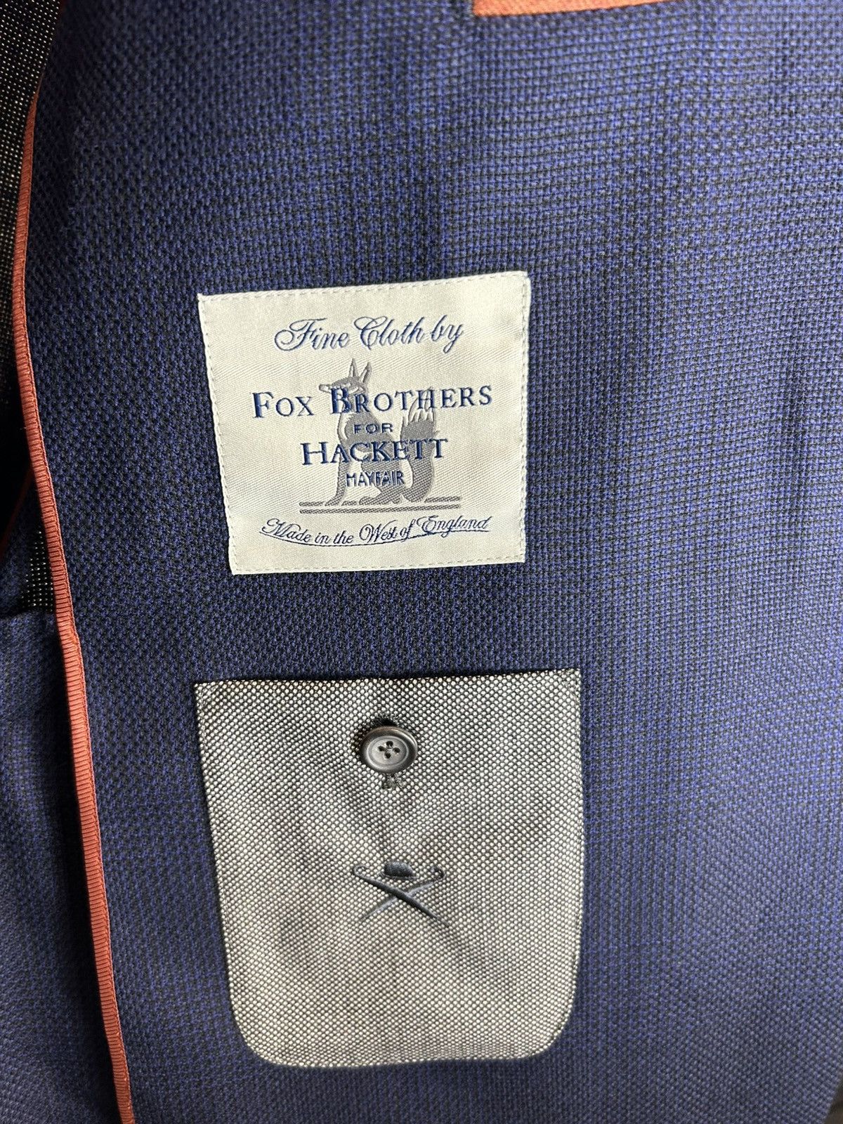 Hackett HACKETT MAYFAIR SPORTCOAT Size 38R - 6 Thumbnail