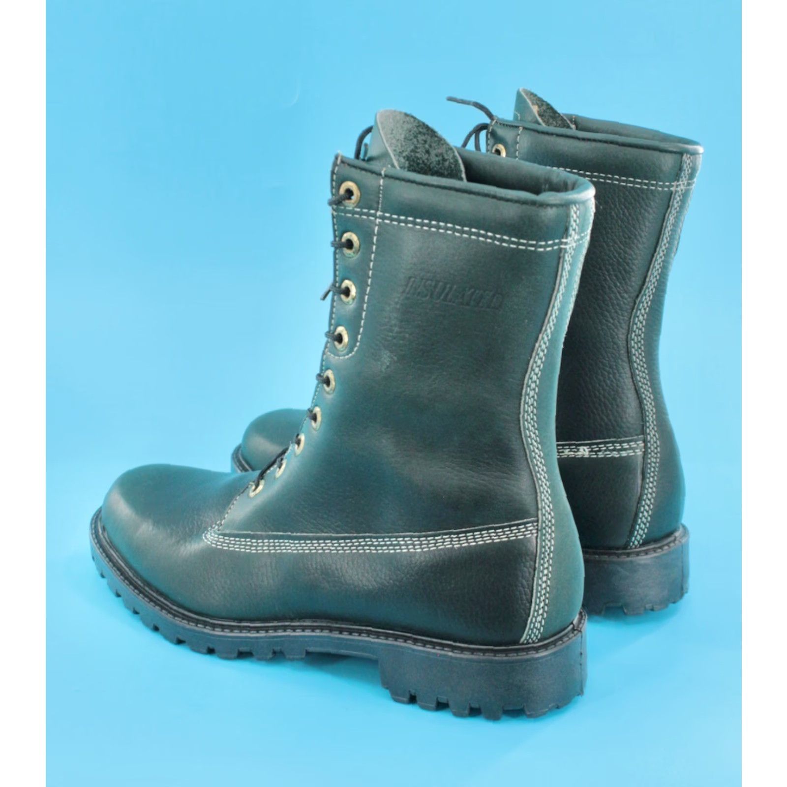 Vintage VTG Hunting Boots Watershed Mens Boots 9.5 1960s Outdoor Brown Leather VTG Size US 10 / EU 43 - 4 Thumbnail