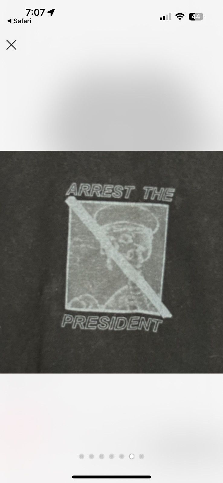 10 Deep 10 Deep Arrest the President tee Size US L / EU 52-54 / 3 - 1 Thumbnail
