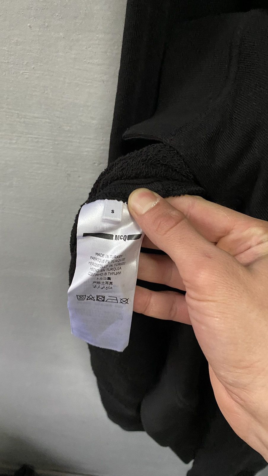 Alexander McQueen McQ Hoodies Black S 2200546991376 Size S / US 4 / IT 40 - 7 Thumbnail