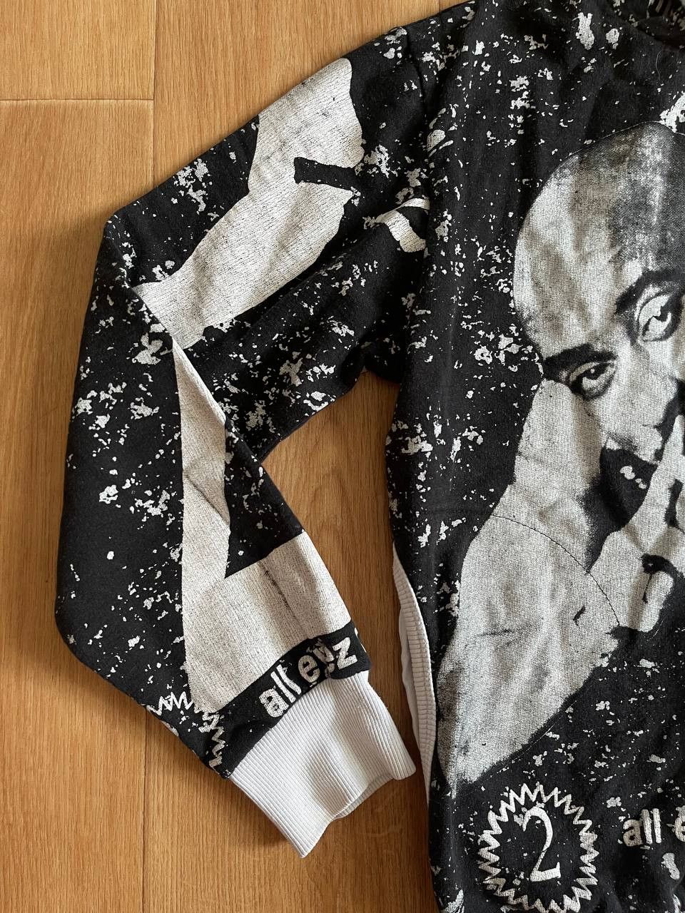 Rap Tees Vintage 2pac hoodie Tupac rap hoodie Size US S / EU 44-46 / 1 - 9 Thumbnail