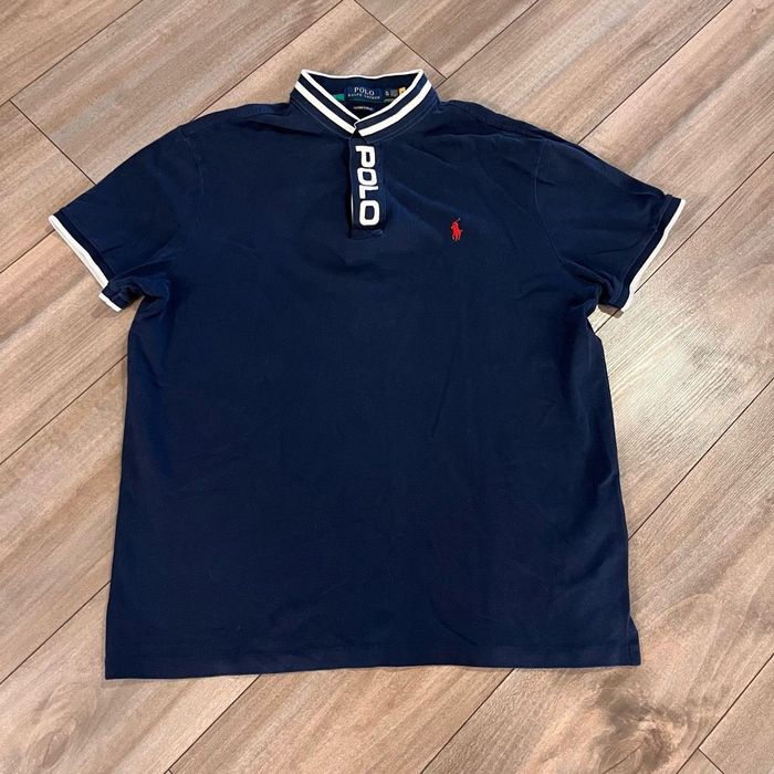 Polo Ralph Lauren Polo Ralph Lauren Navy Casual Polo Shirt Men XL Bin A ...