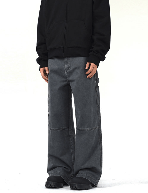 Japanese Brand × Jean Retro functional high street fashion casual cargo trousers Size US 32 / EU 48 - 1 Thumbnail