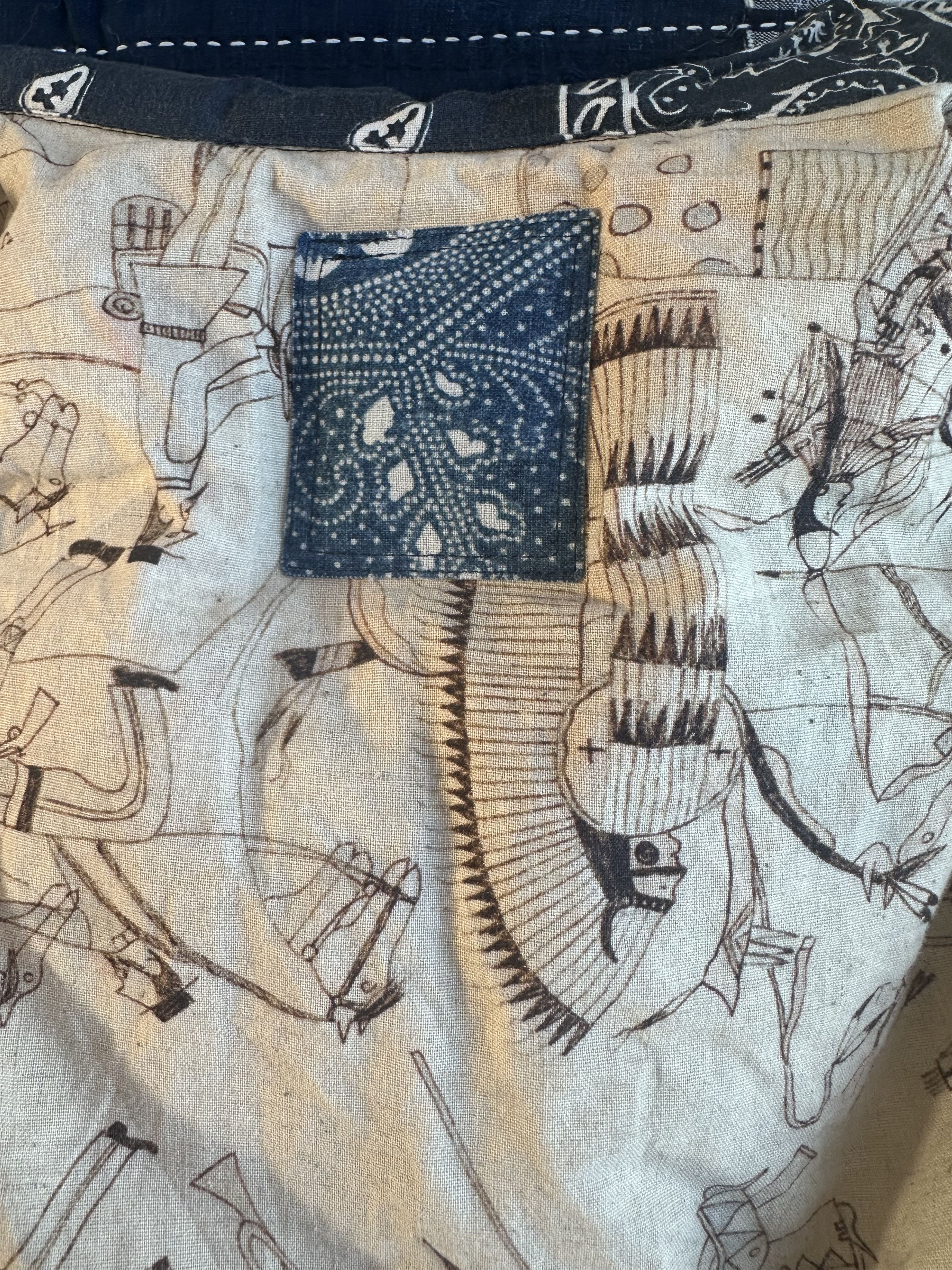 Visvim Vintage Black Bandana Vest Size US L / EU 52-54 / 3 - 5 Thumbnail