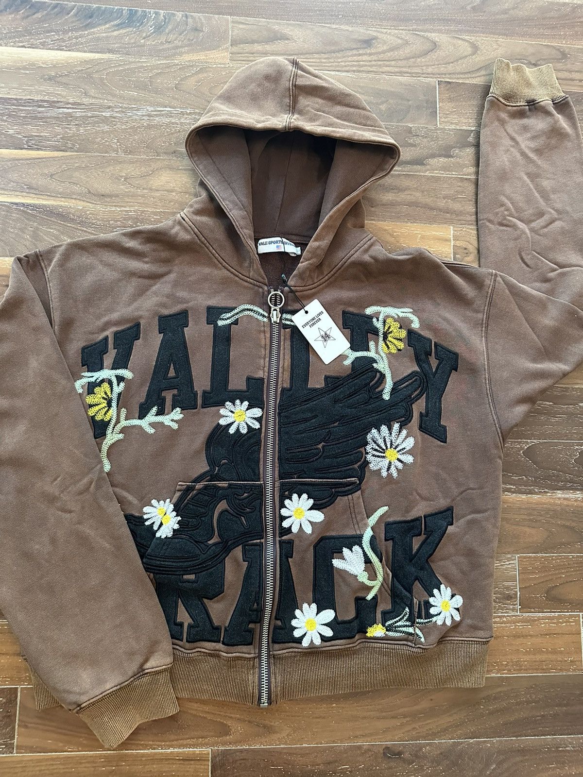 Vale Vale Harmony Garden Zip up Hoodie Size US XL / EU 56 / 4 - 2 Thumbnail