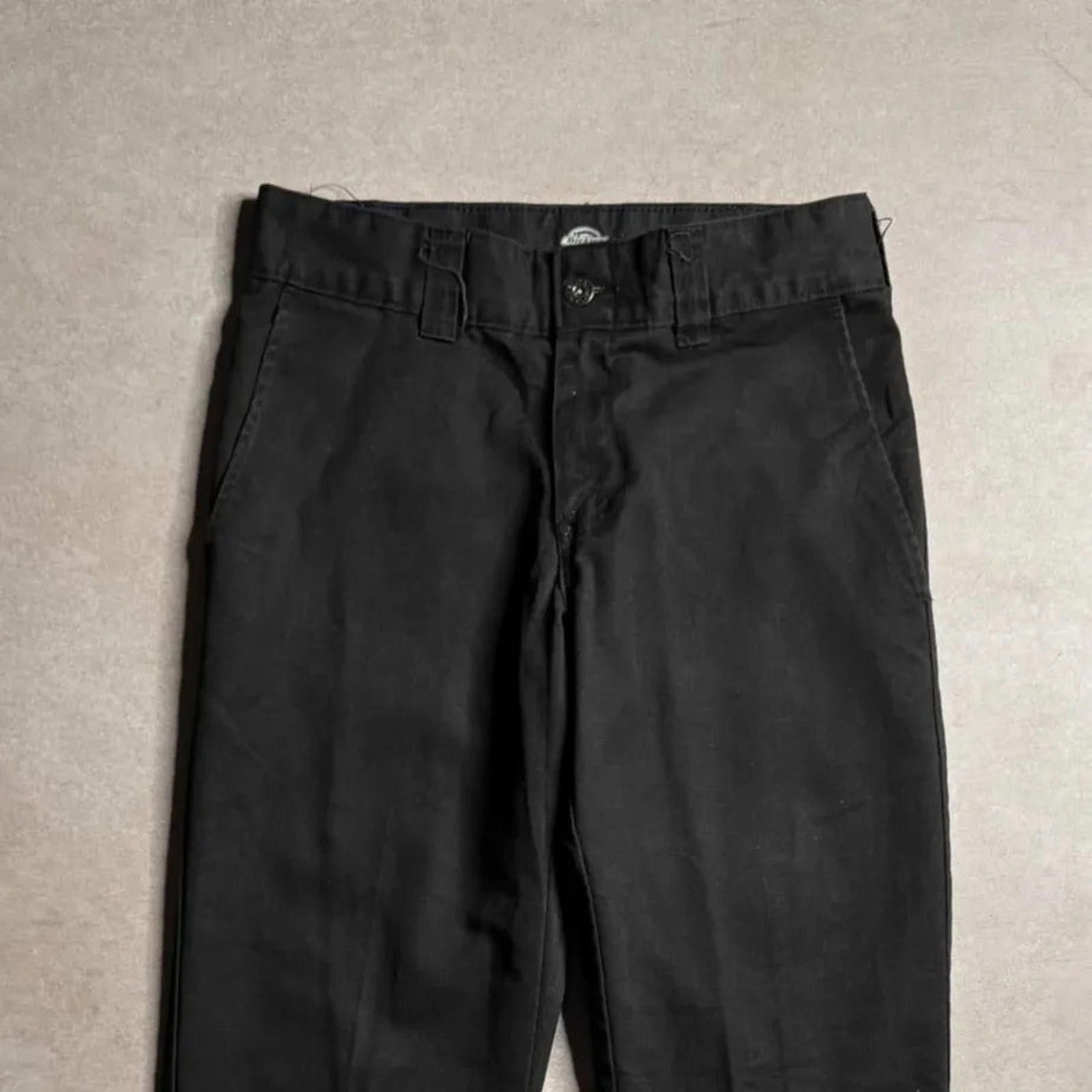 Dickies Vintage Dickies Black Pants - 28x32 Size US 28 / EU 44 - 3 Thumbnail