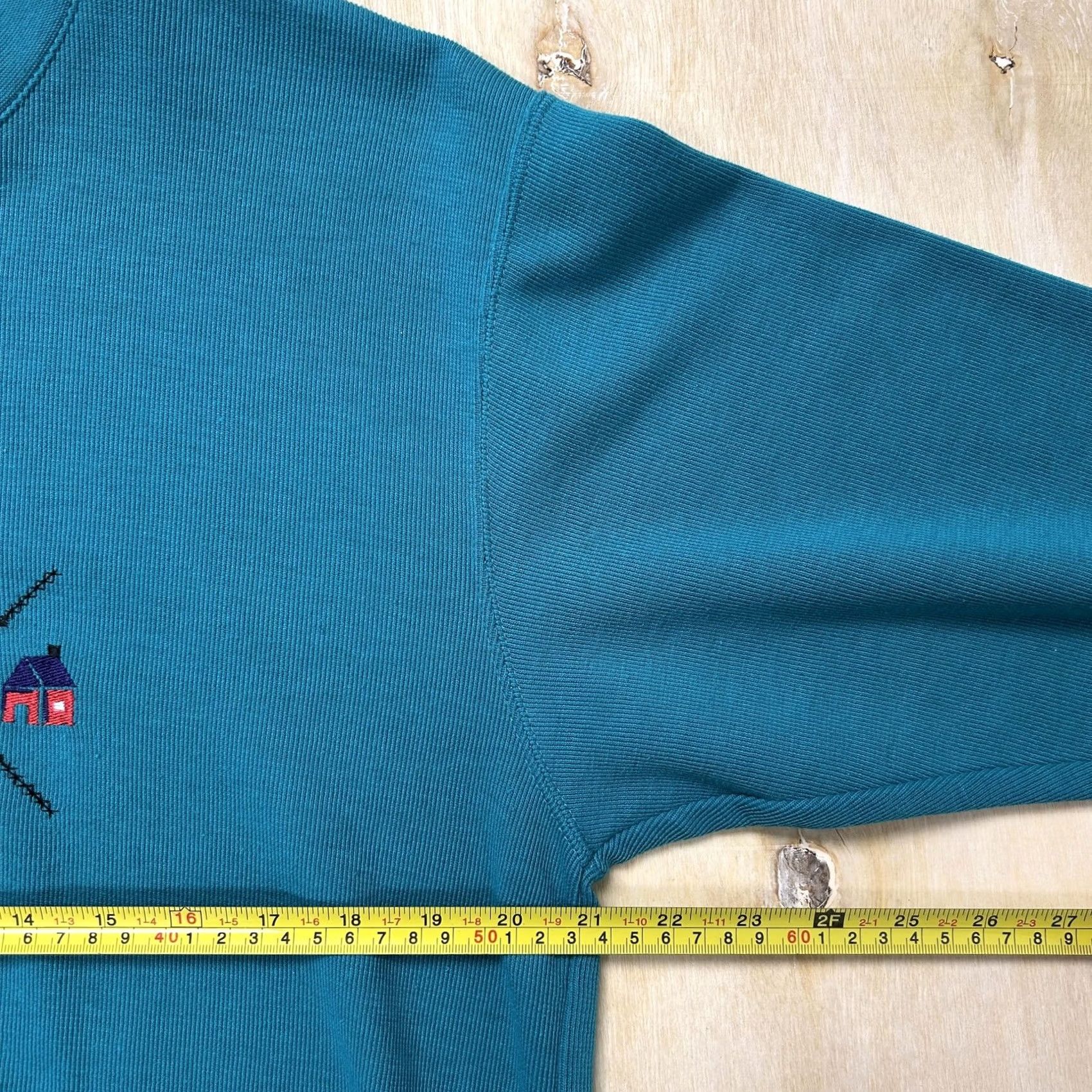 Vintage VINTAGE Koret Sport Sweatshirt Womens Large Blue Embroidered Crewneck Pullover Size L / US 10 / IT 46 - 4 Thumbnail