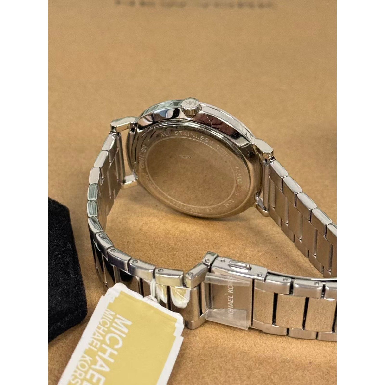 Michael Kors Michael Kors MK7184 Oversized Auden Silver-Tone Men's Watch Size ONE SIZE - 5 Thumbnail
